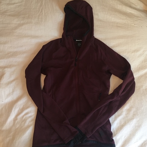 Black Diamond Tops Black Diamond Compound Fleece Hoody Poshmark